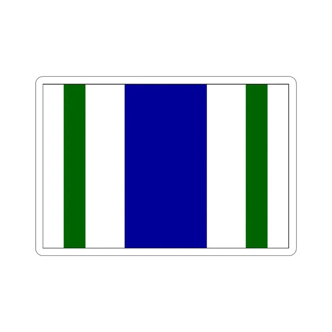 Flag of Vega Alta Puerto Rico STICKER Vinyl Die-Cut Decal 5 Inch - The Sticker Space