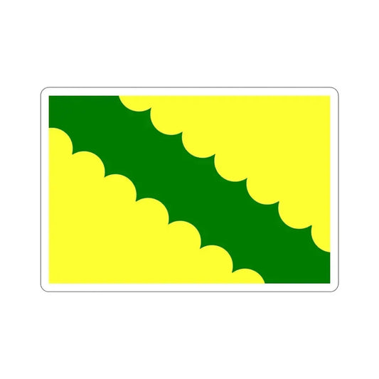 Flag of Vega Baja Puerto Rico STICKER Vinyl Die-Cut Decal 6 Inch - The Sticker Space