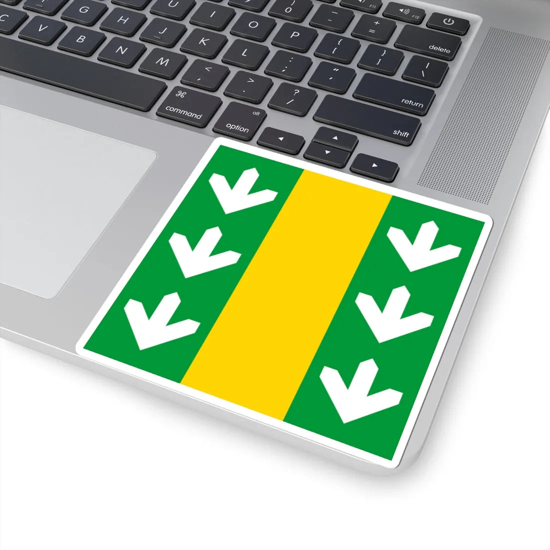 Flag of Velyki Birky (Ukraine) STICKER Vinyl Kiss-Cut Decal - The Sticker Space