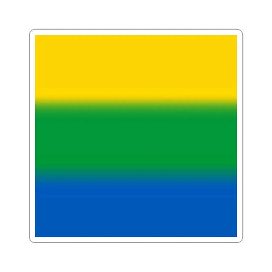 Flag of Velykyi Yablunets (Ukraine) STICKER Vinyl Kiss-Cut Decal 2 Inch White - The Sticker Space