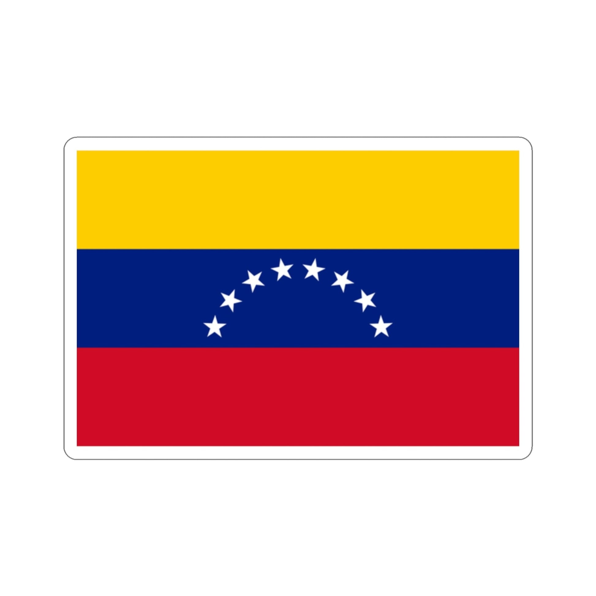 Flag of Venezuela STICKER Vinyl Die-Cut Decal-2 Inch-The Sticker Space