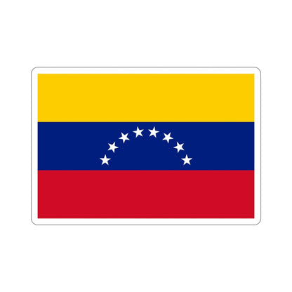 Flag of Venezuela STICKER Vinyl Die-Cut Decal-4 Inch-The Sticker Space