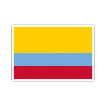 Flag of Venezuela with no coat of arms 1811-1836 (Colombia) STICKER Vinyl Kiss-Cut Decal 2 Inch White - The Sticker Space
