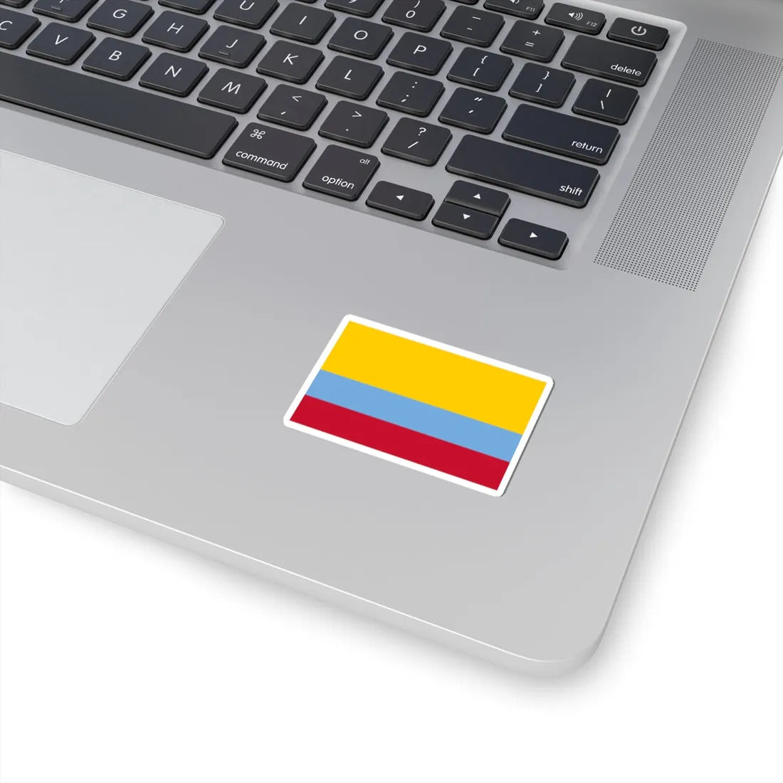 Flag of Venezuela with no coat of arms 1811-1836 (Colombia) STICKER Vinyl Kiss-Cut Decal - The Sticker Space
