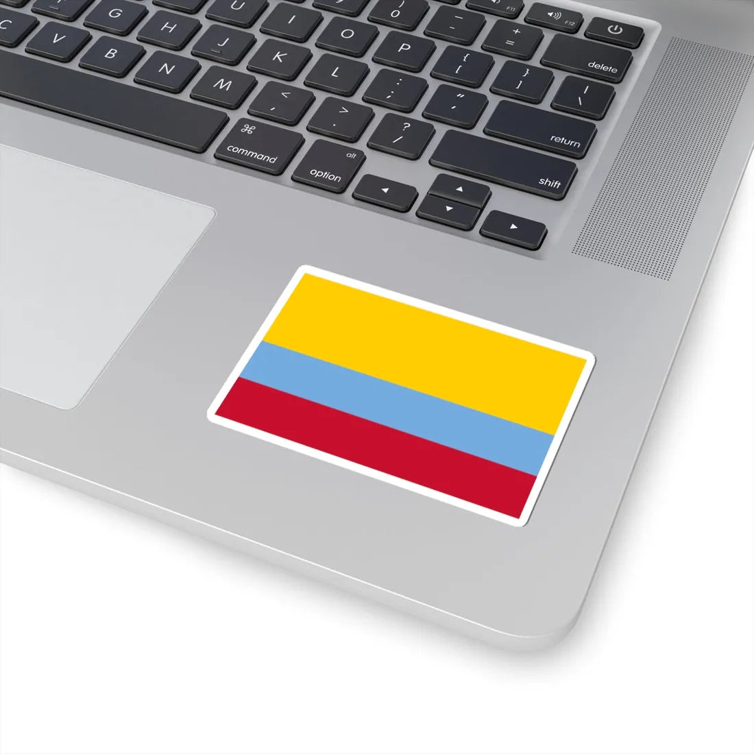 Flag of Venezuela with no coat of arms 1811-1836 (Colombia) STICKER Vinyl Kiss-Cut Decal - The Sticker Space
