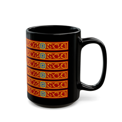 Flag of Venice 1997 Italy - Black Coffee Mug-The Sticker Space