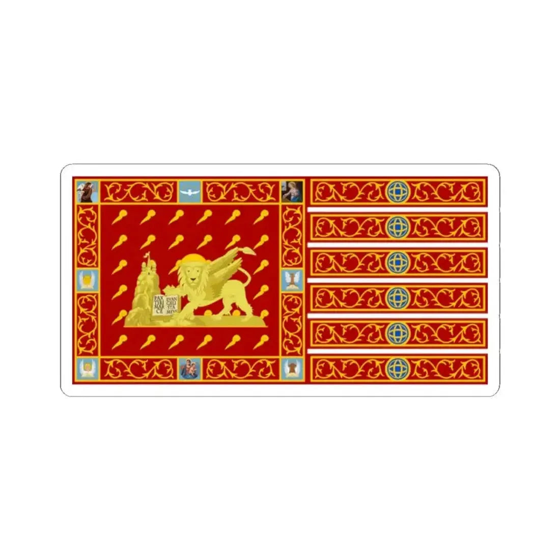 Flag of Venice 1997 Italy - STICKER Vinyl Kiss-Cut Decal - The Sticker Space
