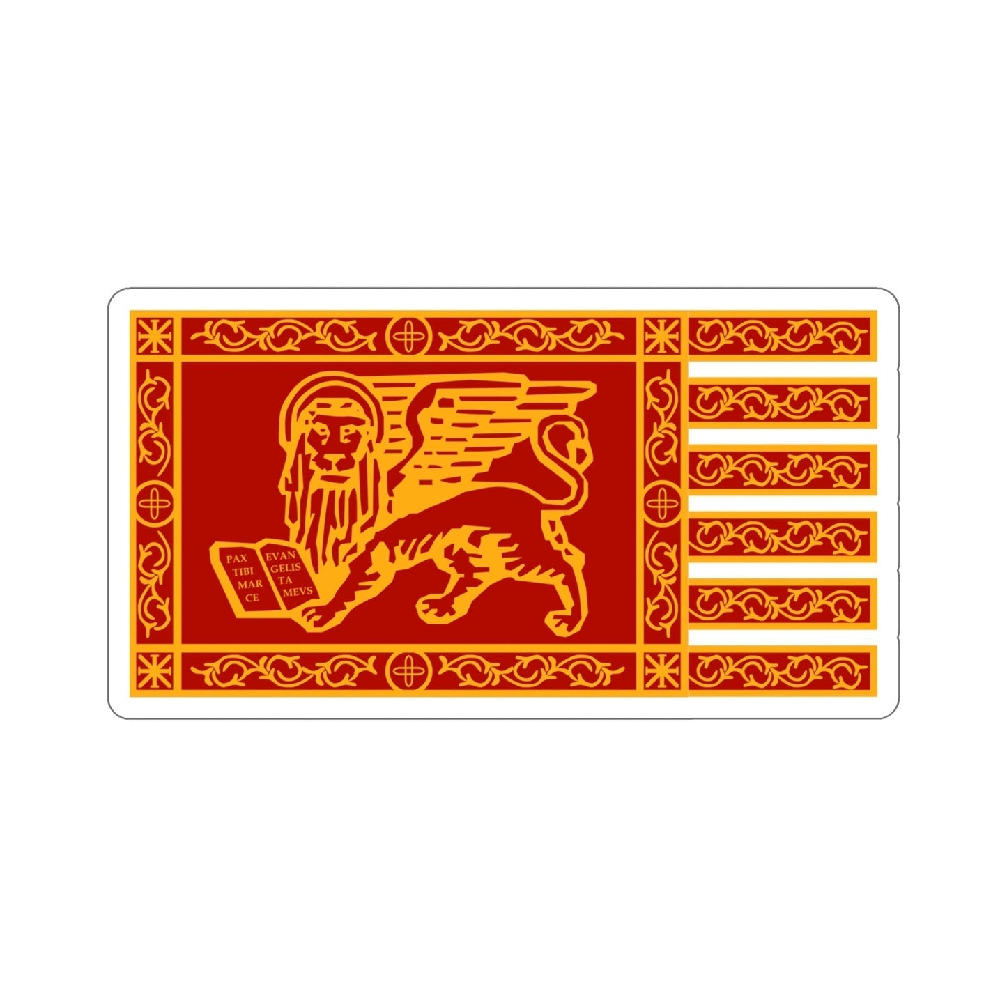 Flag of Venice STICKER Vinyl Die-Cut Decal-6 Inch-The Sticker Space