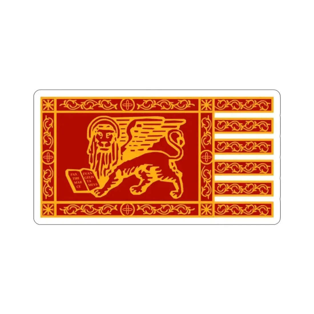 Flag of Venice STICKER Vinyl Die-Cut Decal - The Sticker Space