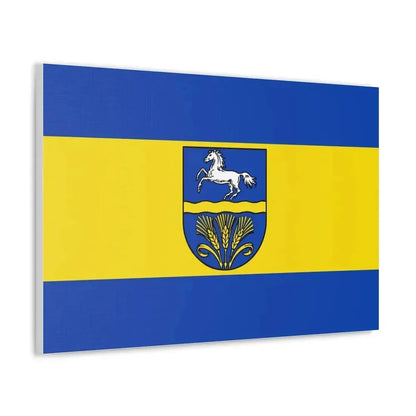 Flag of Verden Germany - Canvas Wall Art - The Sticker Space