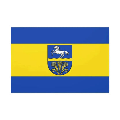 Flag of Verden Germany - Canvas Wall Art - The Sticker Space