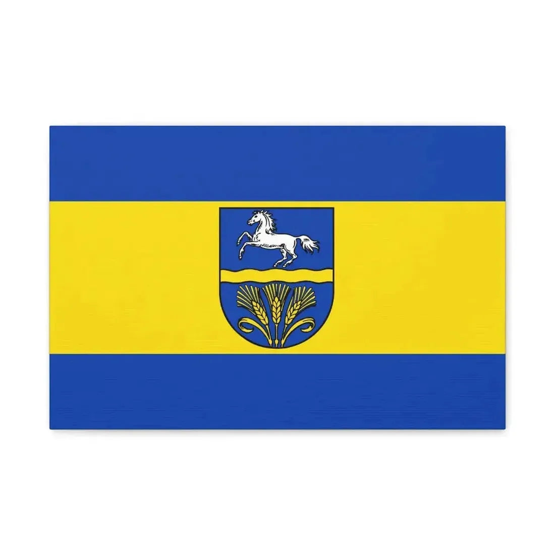 Flag of Verden Germany - Canvas Wall Art - The Sticker Space