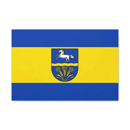 Flag of Verden Germany - Canvas Wall Art - The Sticker Space