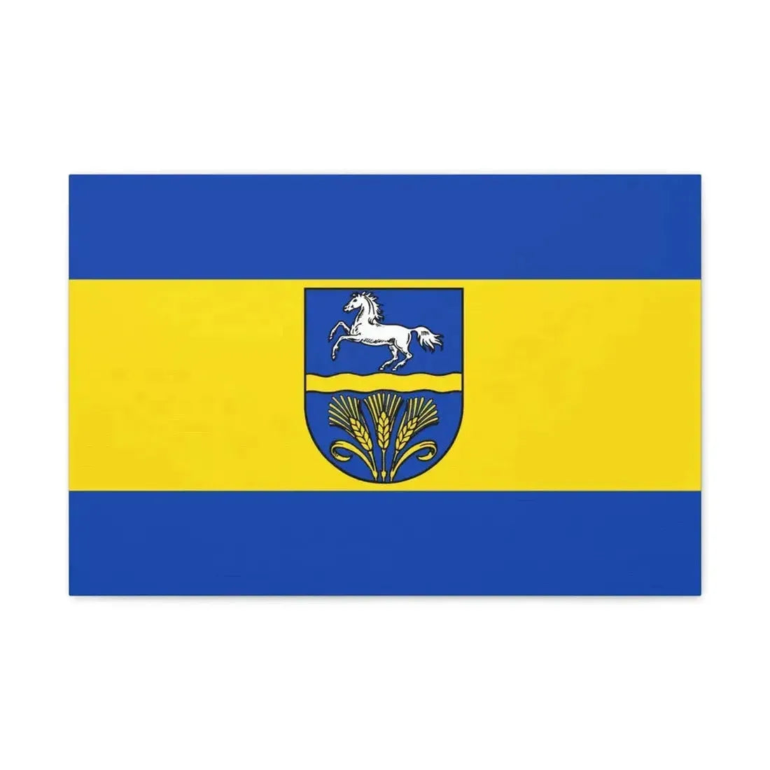 Flag of Verden Germany - Canvas Wall Art - The Sticker Space