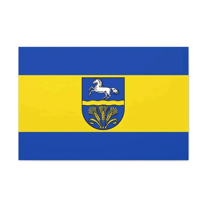 Flag of Verden Germany - Canvas Wall Art - The Sticker Space