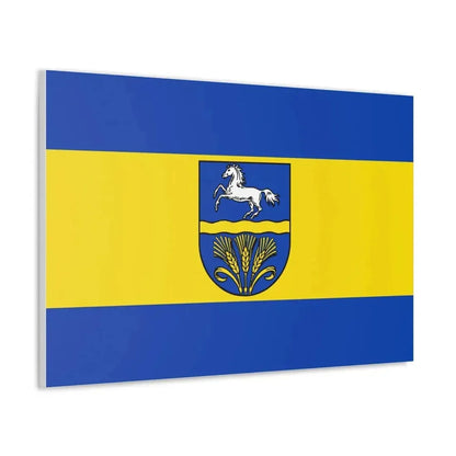 Flag of Verden Germany - Canvas Wall Art - The Sticker Space
