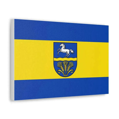 Flag of Verden Germany - Canvas Wall Art - The Sticker Space