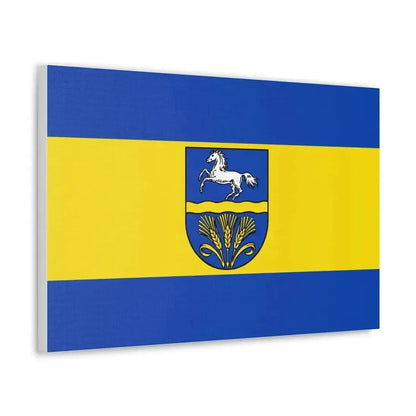 Flag of Verden Germany - Canvas Wall Art - The Sticker Space