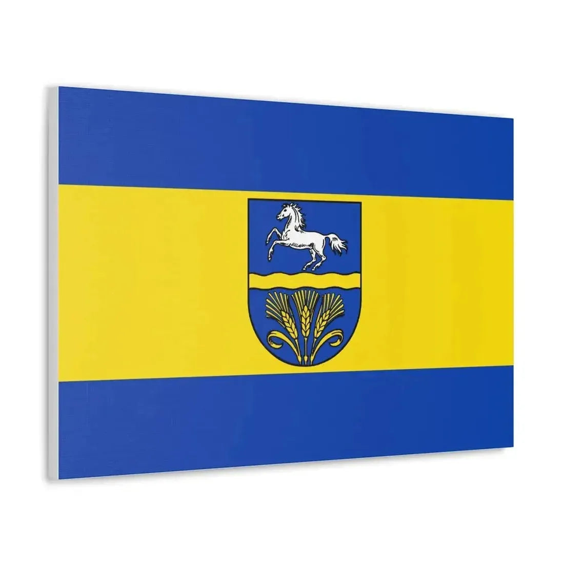 Flag of Verden Germany - Canvas Wall Art - The Sticker Space