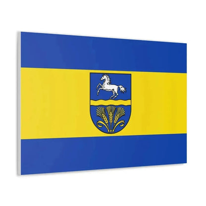 Flag of Verden Germany - Canvas Wall Art - The Sticker Space