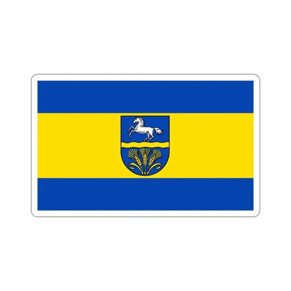 Flag of Verden Germany STICKER Vinyl Die-Cut Decal 4 Inch - The Sticker Space