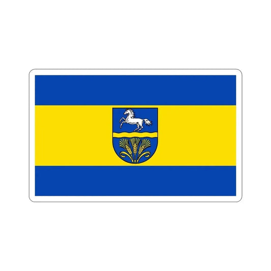 Flag of Verden Germany STICKER Vinyl Die-Cut Decal 6 Inch - The Sticker Space