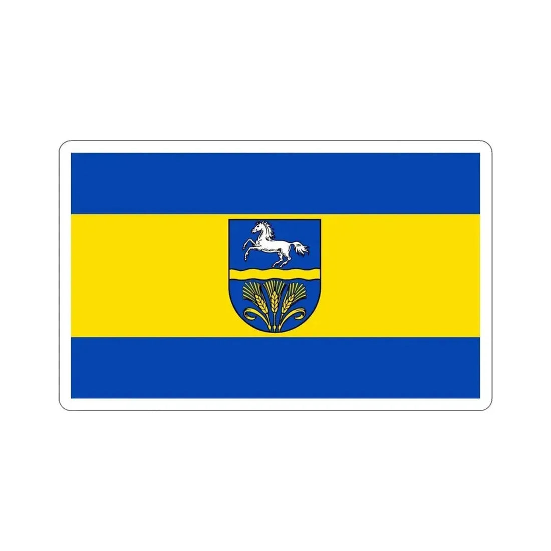 Flag of Verden Germany STICKER Vinyl Die-Cut Decal - The Sticker Space