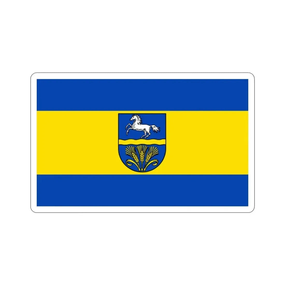 Flag of Verden Germany STICKER Vinyl Die-Cut Decal - The Sticker Space