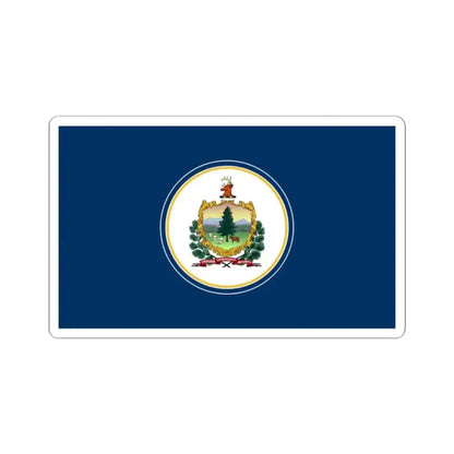 Flag of Vermont early 1920s (United States) STICKER Vinyl Kiss-Cut Decal 2 Inch White - The Sticker Space