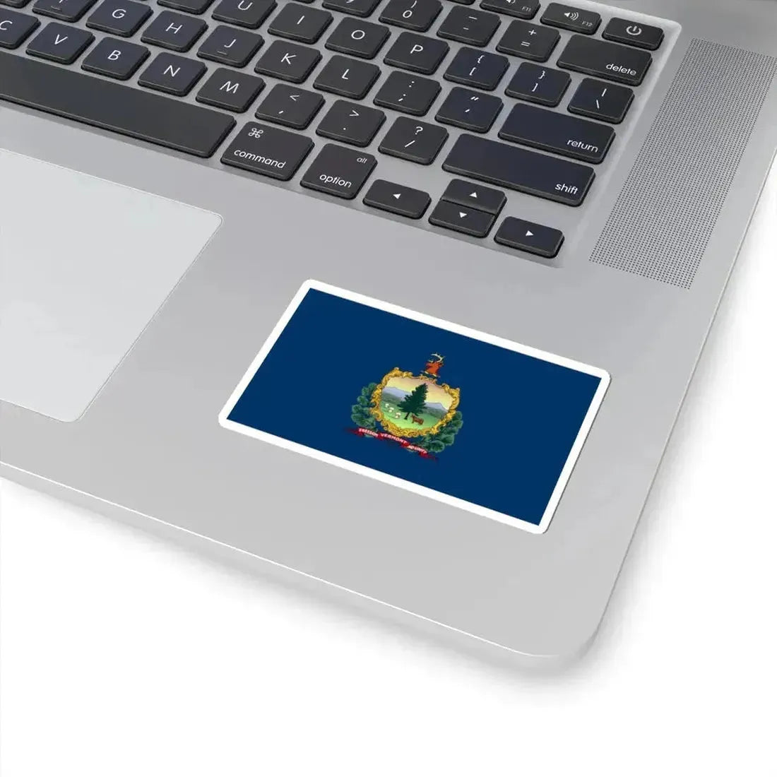 Flag of Vermont (United States) STICKER Vinyl Kiss-Cut Decal - The Sticker Space
