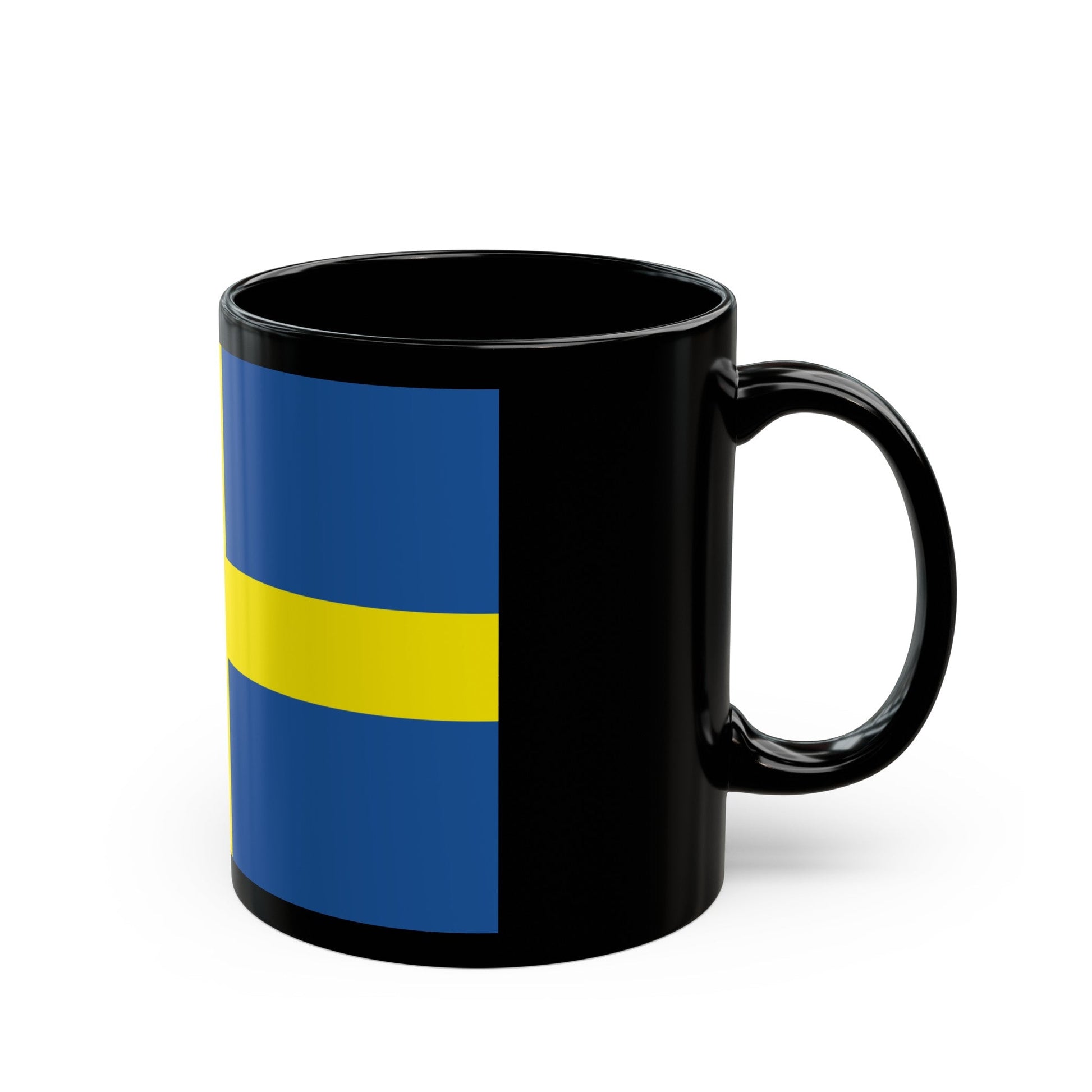 Flag of Verona Italy - Black Coffee Mug-The Sticker Space