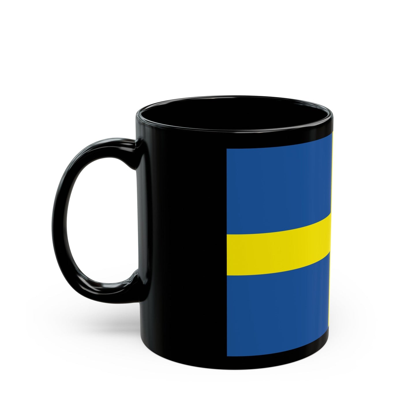 Flag of Verona Italy - Black Coffee Mug-The Sticker Space