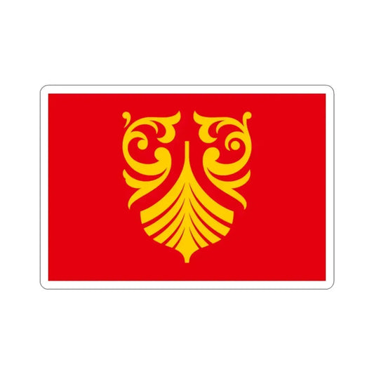 Flag of Vestfold og Telemark Norway STICKER Vinyl Die-Cut Decal 2 Inch - The Sticker Space