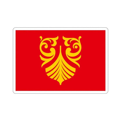 Flag of Vestfold og Telemark Norway STICKER Vinyl Die-Cut Decal 5 Inch - The Sticker Space