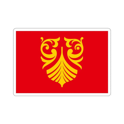 Flag of Vestfold og Telemark Norway STICKER Vinyl Die-Cut Decal - The Sticker Space