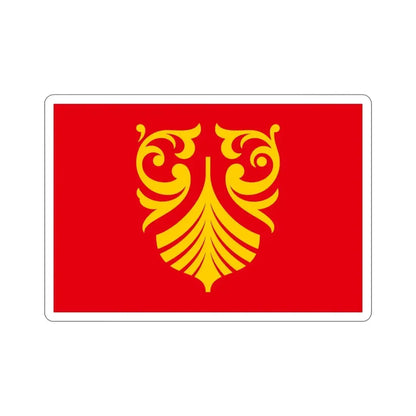 Flag of Vestfold og Telemark Norway STICKER Vinyl Die-Cut Decal - The Sticker Space