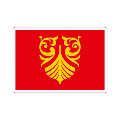 Flag of Vestfold og Telemark Norway STICKER Vinyl Die-Cut Decal - The Sticker Space