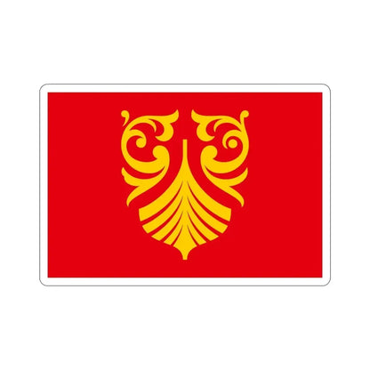 Flag of Vestfold og Telemark Norway STICKER Vinyl Die-Cut Decal - The Sticker Space