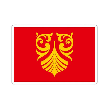Flag of Vestfold og Telemark Norway STICKER Vinyl Die-Cut Decal - The Sticker Space