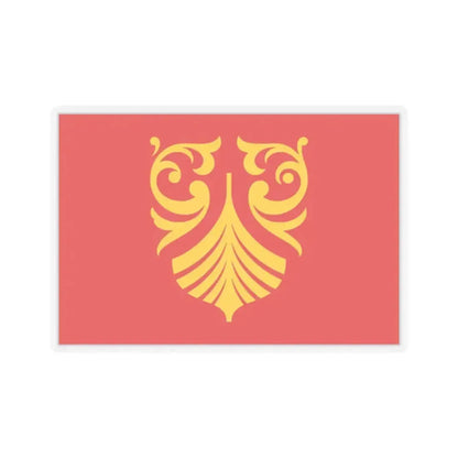 Flag of Vestfold og Telemark Norway - STICKER Vinyl Kiss-Cut Decal 2 Inch Transparent - The Sticker Space