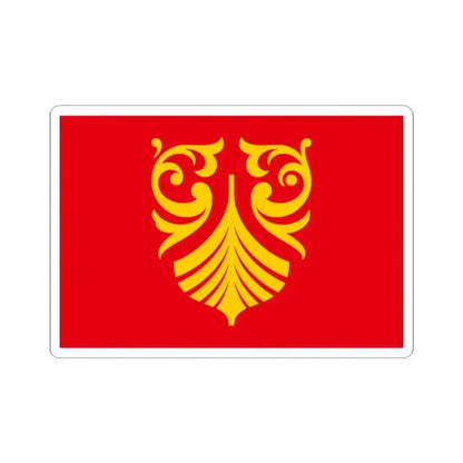 Flag of Vestfold og Telemark Norway - STICKER Vinyl Kiss-Cut Decal 2 Inch White - The Sticker Space
