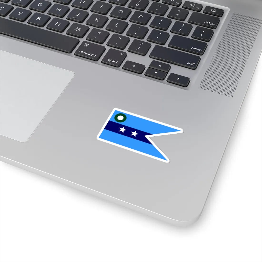 Flag of Vice air marshal Pakistan (Pakistan) STICKER Vinyl Kiss-Cut Decal - The Sticker Space