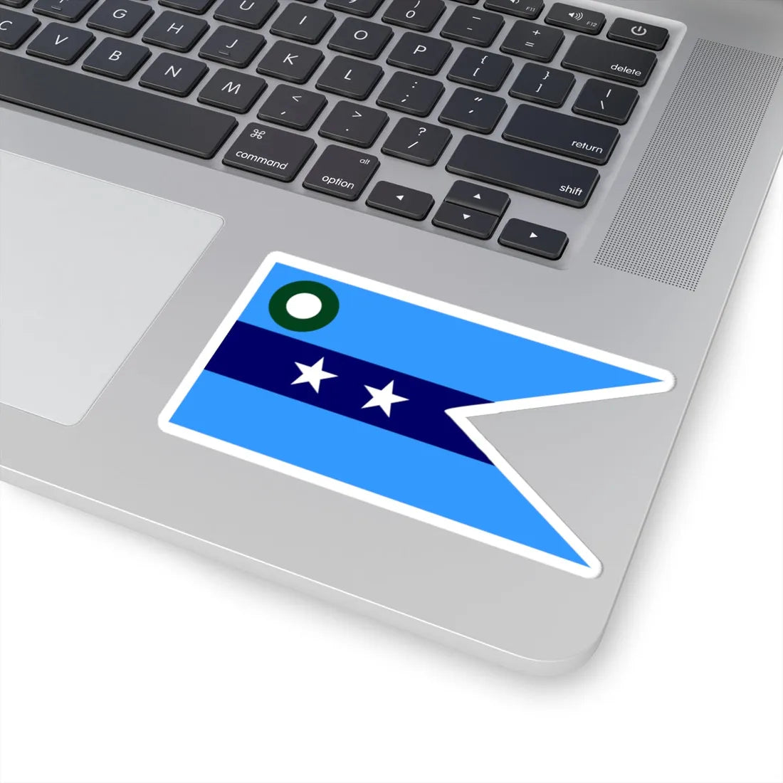 Flag of Vice air marshal Pakistan (Pakistan) STICKER Vinyl Kiss-Cut Decal - The Sticker Space