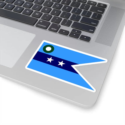 Flag of Vice air marshal Pakistan (Pakistan) STICKER Vinyl Kiss-Cut Decal - The Sticker Space