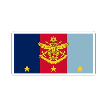 Flag of Vice Chief of Defence Force AUS (Australia) STICKER Vinyl Kiss-Cut Decal 4 Inch White - The Sticker Space