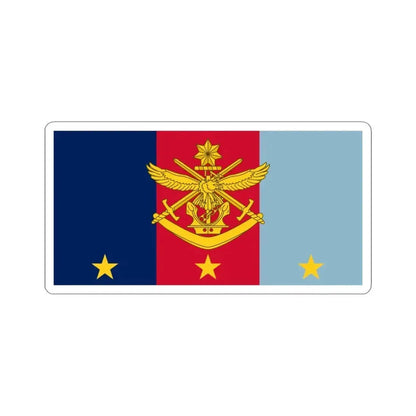 Flag of Vice Chief of Defence Force AUS (Australia) STICKER Vinyl Kiss-Cut Decal 6 Inch White - The Sticker Space