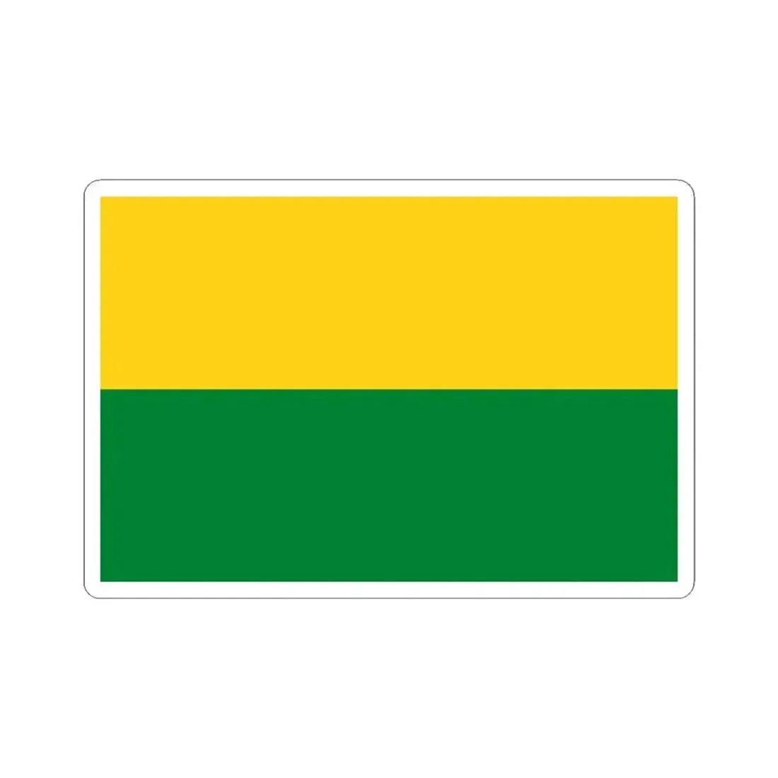 Flag of Vichada Department (Chad) STICKER Vinyl Kiss-Cut Decal 4 Inch White - The Sticker Space