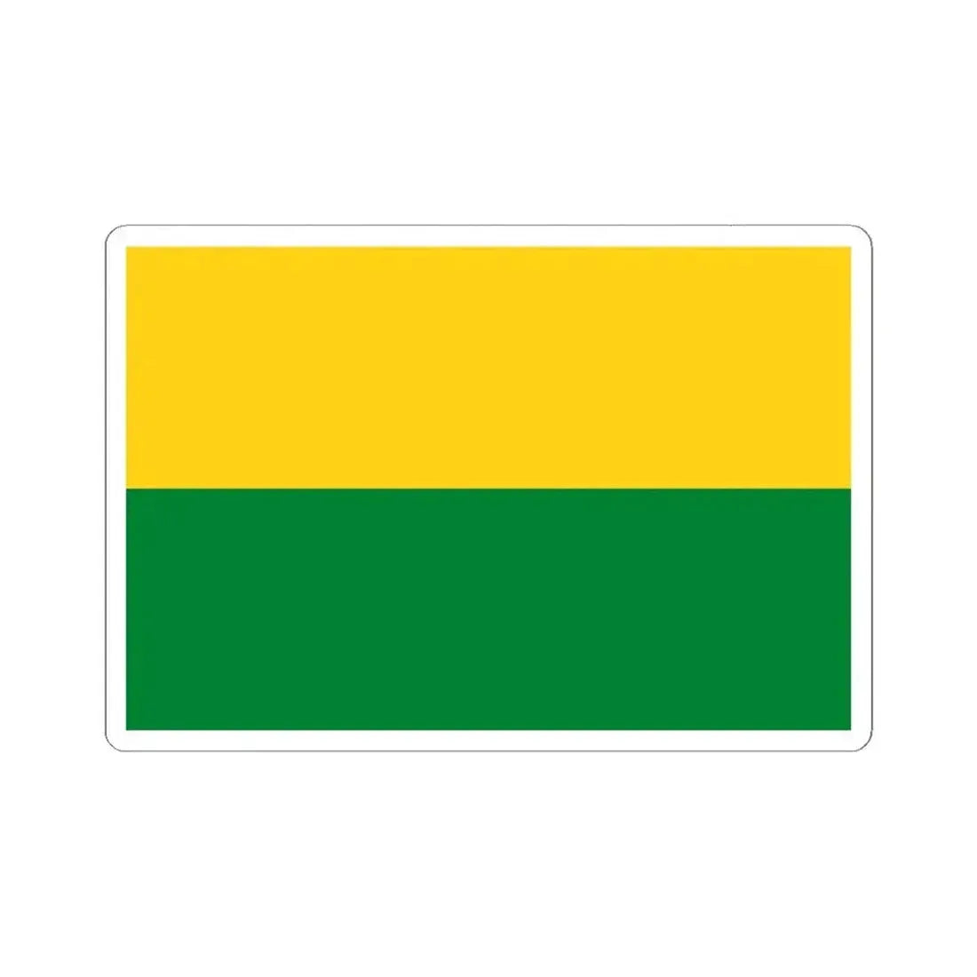 Flag of Vichada Department (Chad) STICKER Vinyl Kiss-Cut Decal 6 Inch White - The Sticker Space