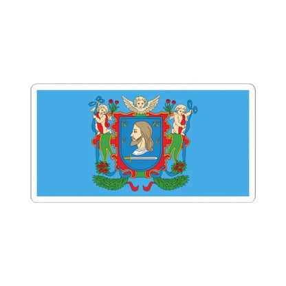 Flag of Viciebsk Belarus (Belarus) STICKER Vinyl Kiss-Cut Decal 2 Inch White - The Sticker Space