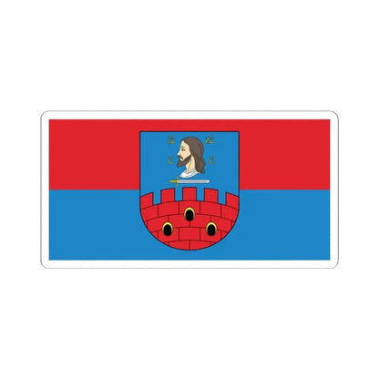 Flag of Viciebsk Rajon (Belarus) STICKER Vinyl Kiss-Cut Decal 2 Inch White - The Sticker Space